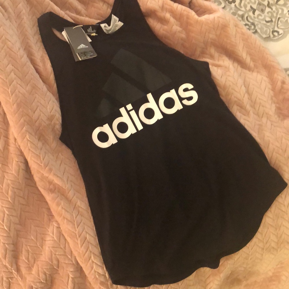 Black Adidas tank